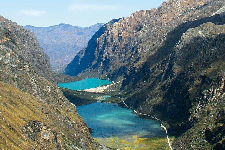 3 - Excursion d'une journée à Laguna Llanganuco, Parón Lagoon, et Trek à Laguna 69