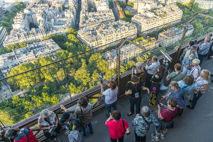 Tour in ascensore della Torre Eiffel con accesso facoltativo alla vetta e alla crociera