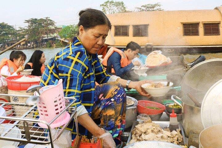 Mekong day tour Visit Cai Rang Floating Market pick up in Sai Gon