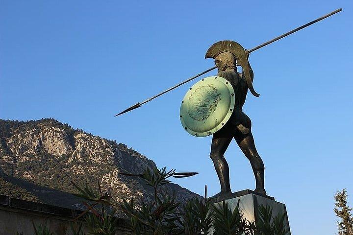 Thermopyle Slaget vid 300 Spartans & Delphi Day Tour