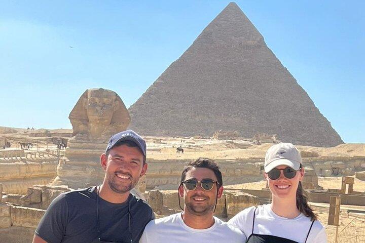 Giza pyramids ,Sphinx, Camel, Lunch & grand museum (GEM)
