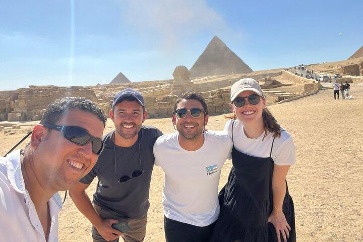 Giza pyramids ,Sphinx, Camel, Lunch & grand museum (GEM)
