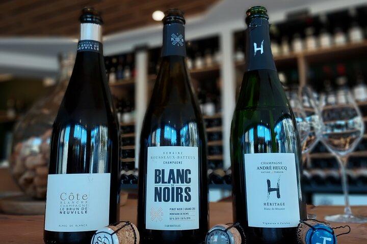 Proeverij en ontdekking van de 3 champagnedruivensoorten