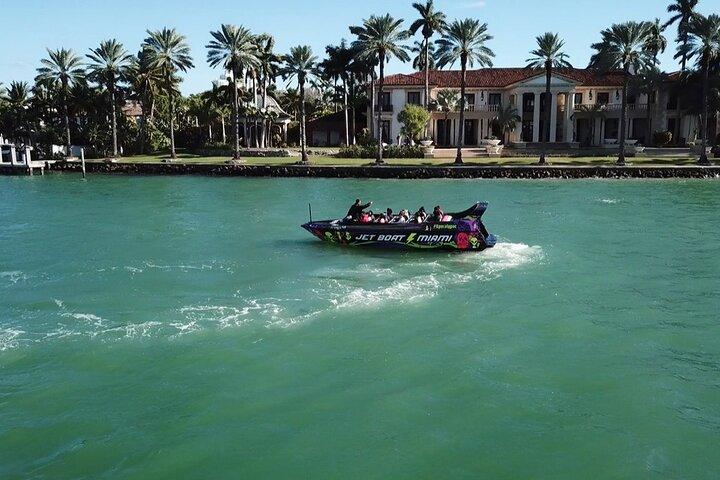 Schnellbootfahrt und Stadtrundfahrt durch Miami