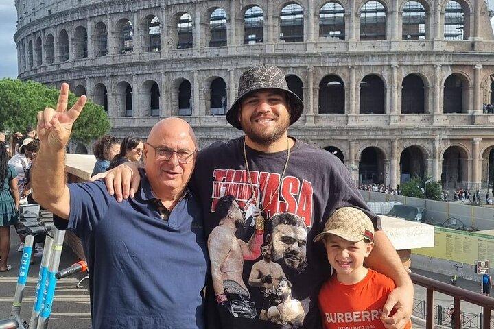 Rome 4 heures Visite guidée privée avec pick-up en minivan de luxe