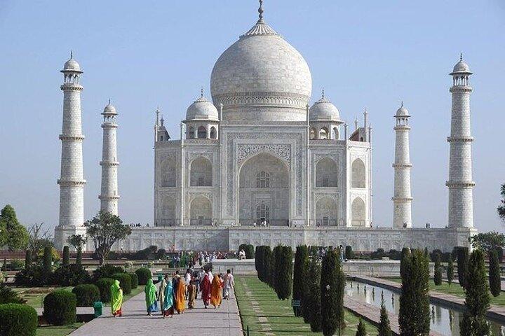 4 - Dag Private Golden Triangle Tour med Taj Mahal & Express tog