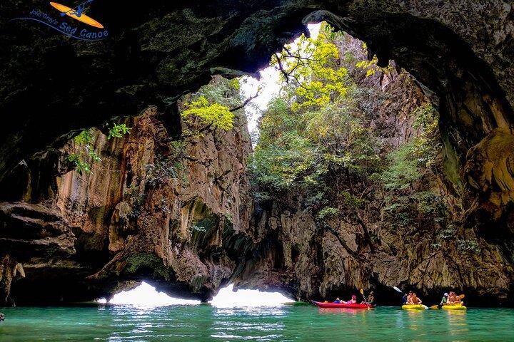 John Gray's Hong by Starlight con Sea Cave Kayaking + Loy Krathong desde Phuket