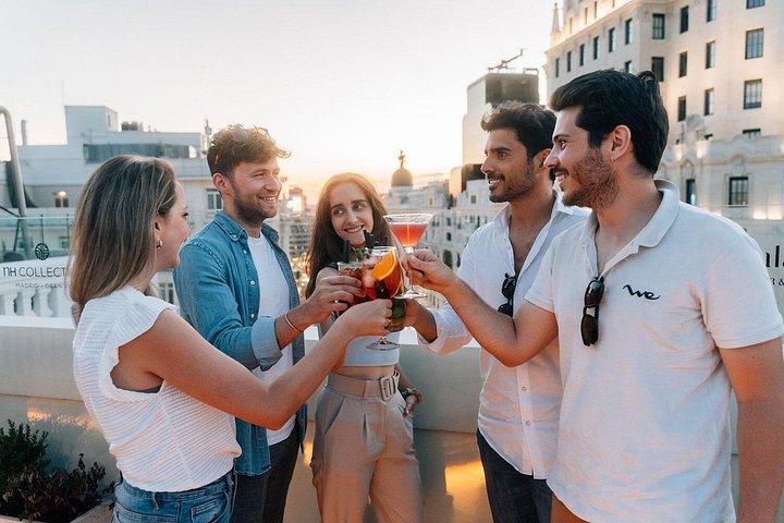 Madrid Tapas & Weintour mit Dachblick und Ortskundiger Reiseleiter