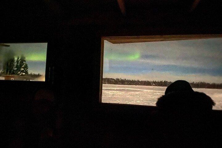 "Aurora Ice" - Eisfischen & Lachs-Dinner-Tour