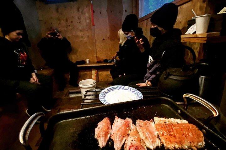 "Aurora Ice" - Eisfischen & Lachs-Dinner-Tour