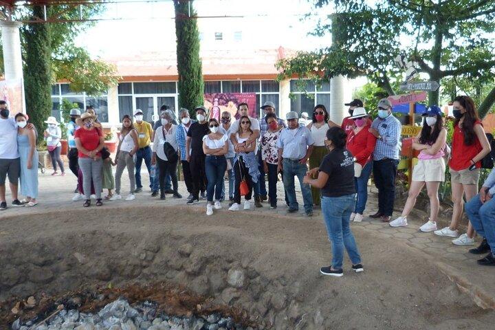 Private Familientour mit Besuch von Mitla, Mezcal-Fabrik, Hierve el Agua
