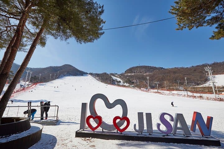 Korea Ski Tour from Seoul - Jisan Resort with Isaac Toast