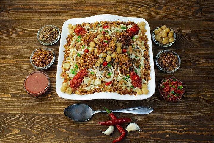 Private Cairo food tour & Great Food (Falafel, Shoarma & Koshari)