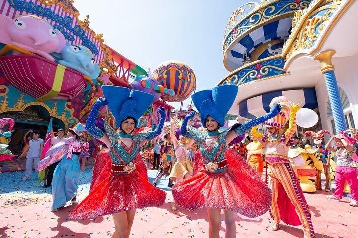 Ingresso de entrada mágica de carnaval com jantar buffet