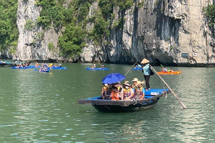 Halong Excursion Cruise with Kayaking, Swimming & Cave Visit