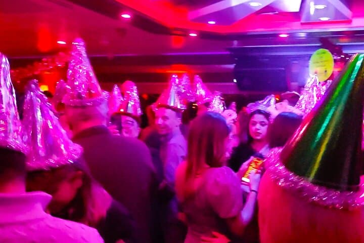 Istanbul New Year's Eve Dinner Cruise With Fireworks Shows 2026