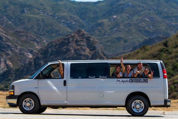 Tour de vino, comida y playa de Malibú