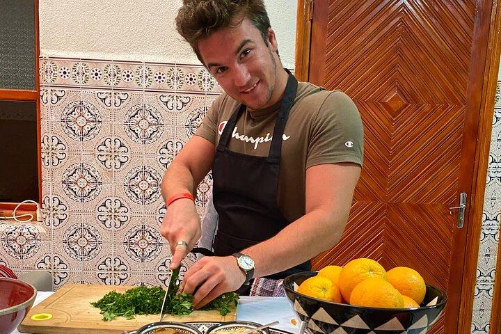 Cooking Class at parents place