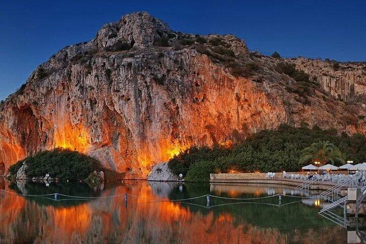 Private tour in Poseidon Temple and Swim in Lake Vouliagmeni