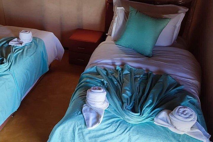 贅沢な一晩のサハラ砂漠旅行フェズフェズまたはマラケシュに戻る