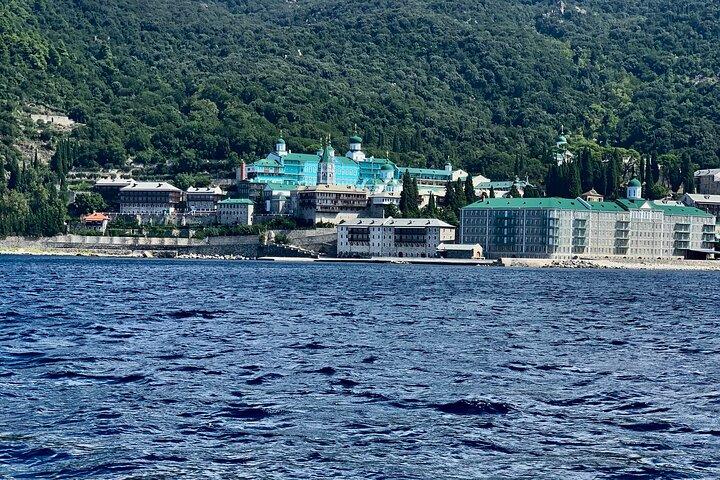 Mount Athos Sightseeing Luxury Cruise with Glassbottom