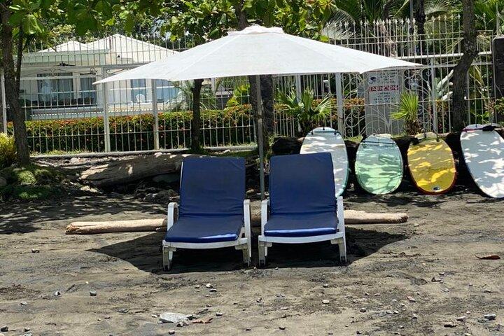 Surf Lesson + Beach day in Jaco Beach!