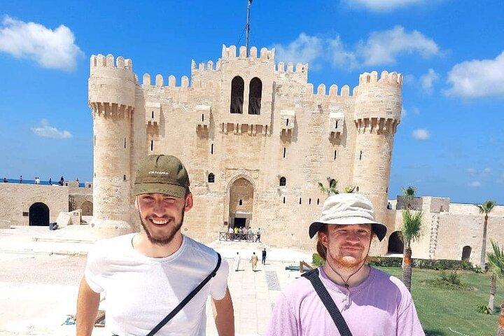 Tour privado guiado de un día a Alejandría desde el hotel El Cairo o Giza