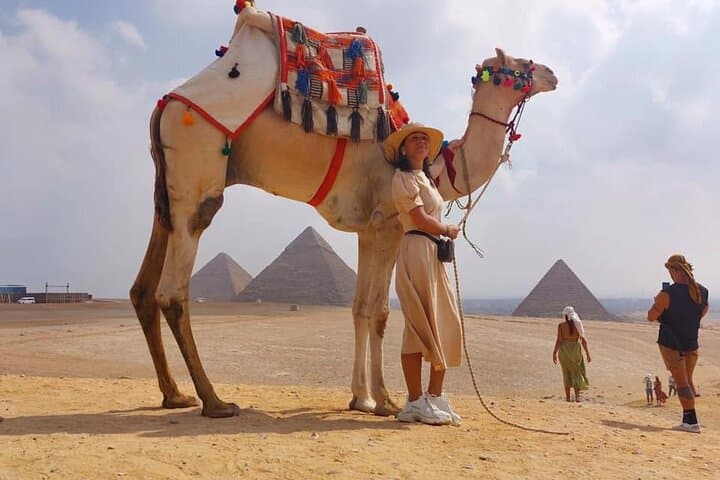 Private Tour Giza Pyramids,Sphinx,lunch,camel& inside 3rd pyramid