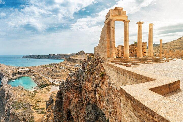 Lindos Acropolis Tour Autoguiado com 3D e Áudio (Sem Bilhete)