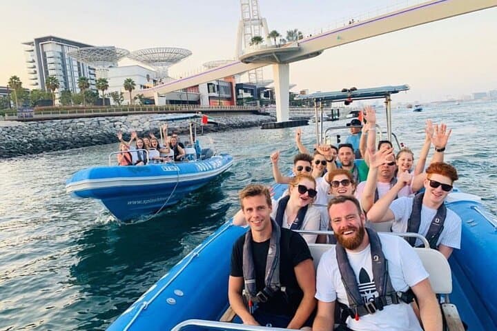 90 Minutes Speedboat Tour Dubai Marina, Burj Al Arab and Atlantis