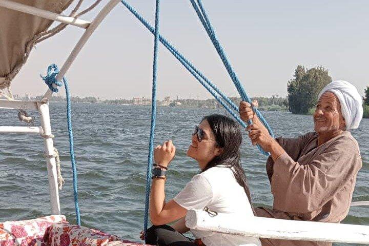 Market Khan el-Khalili Privat rundtur och privat Nile Boat Felucca-tur