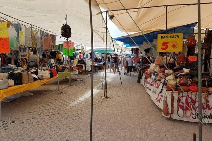 アルブフェイラからロウレ市場と町の半日バス往復