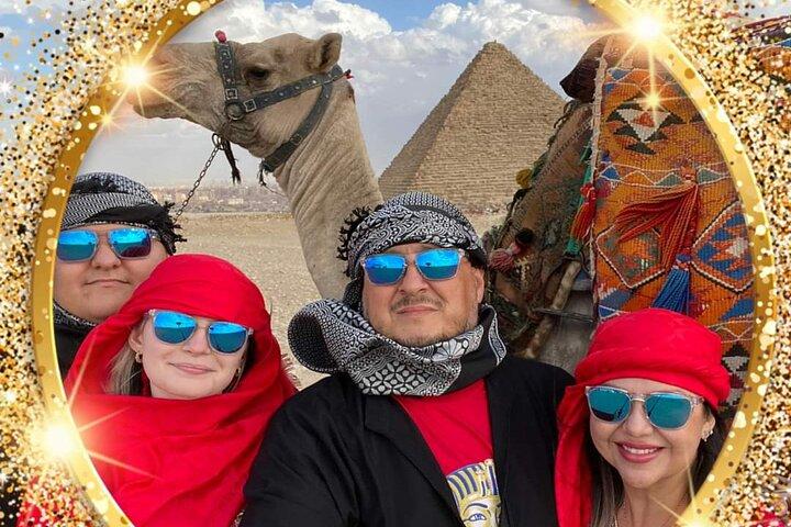 Egypte Excursie 4 Dagen Tour Piramides, Stadstour & Kamperen in de Witte Woestijn