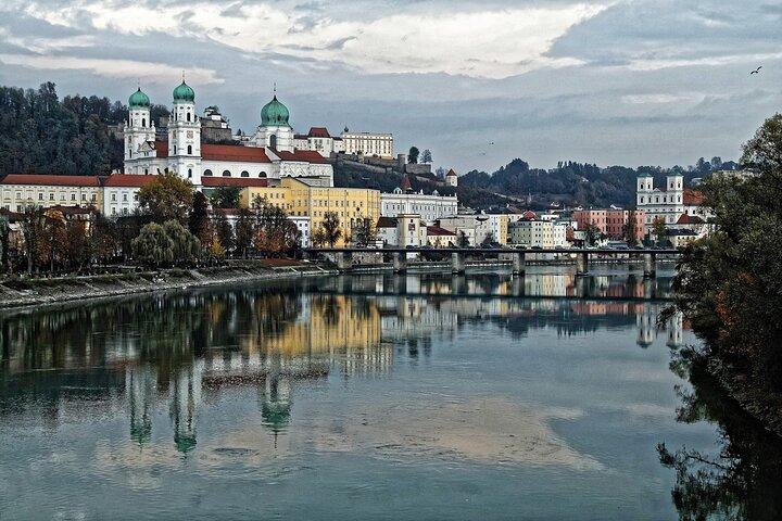 Transfert privé de Prague à Passau avec 2h à Cesky Krumlov
