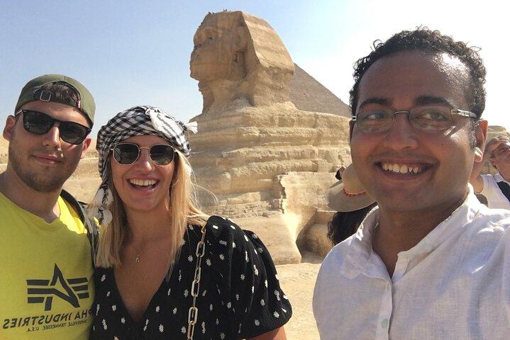 Giza Pyramids, Sphinx, Sakkara Pyramid and Memphis
