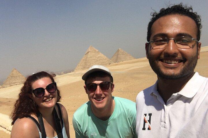 Giza Pyramids, Sphinx, Sakkara Pyramid and Memphis