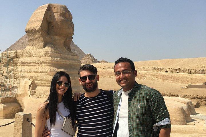 Giza Pyramids, Sphinx, Sakkara Pyramid and Memphis