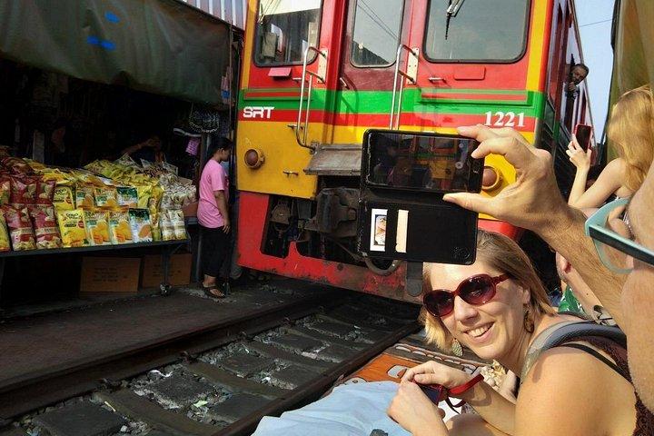 Floating & Railway Markets Private Tour | Optional Mangrove Visit