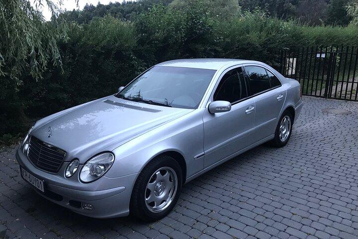 Privé transfer van Warschau naar Krakau