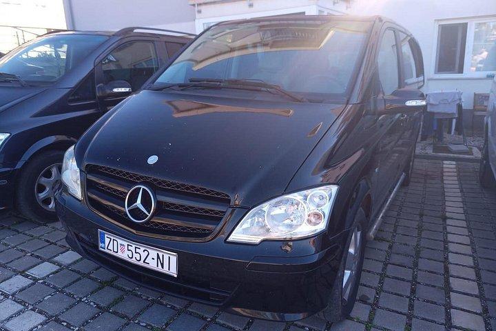 From Split: Private Transfer to Novalja, Simuni, Kolan or Gajac