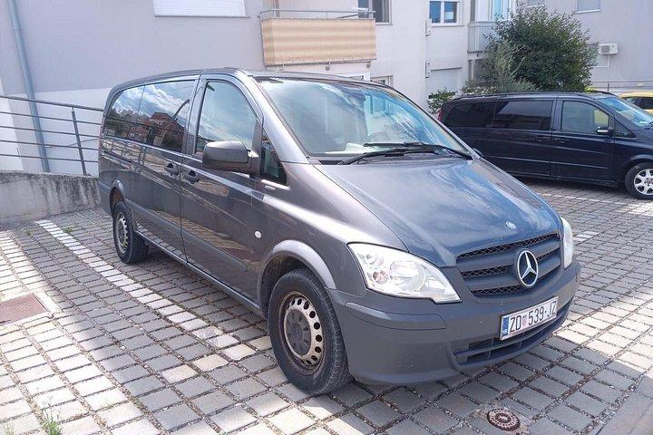 From Split: Private Transfer to Novalja, Simuni, Kolan or Gajac