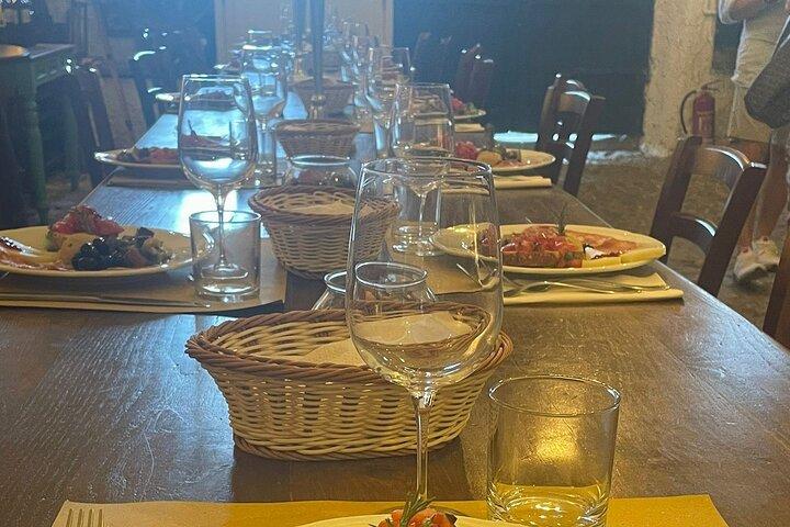 Pranzo e degustazione di vini nella campagna romana