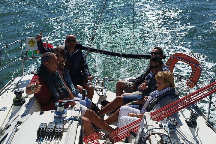 Private Lisbon Sailboat Tour with Welcome Drink