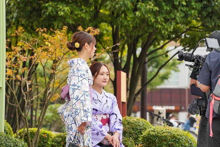 着物を着てパーソナル動画／写真撮影