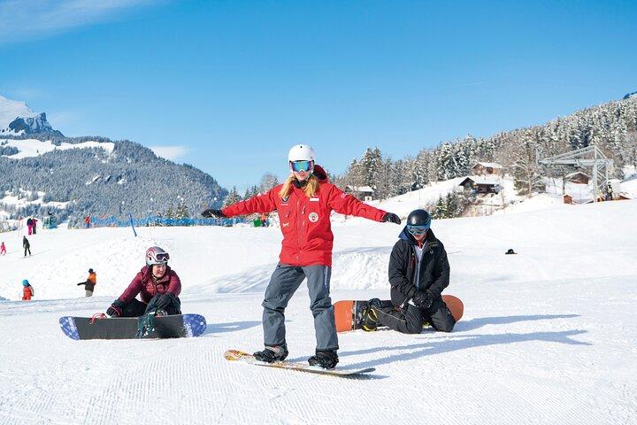 1-Tages-Anfänger-Snowboard-Paket in Grindelwald