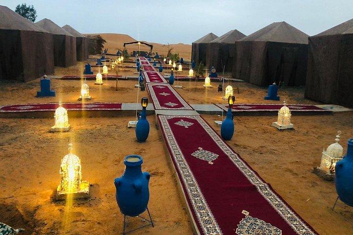 Trekking nel deserto di Erg chebbi con campo di pernottamento, Guida locale