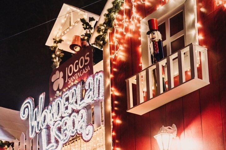 Privat julelys Tuk Tuk-tur i Lissabon