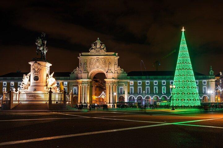 Privat julelys Tuk Tuk-tur i Lissabon