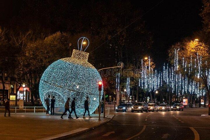 Privat julelys Tuk Tuk-tur i Lissabon