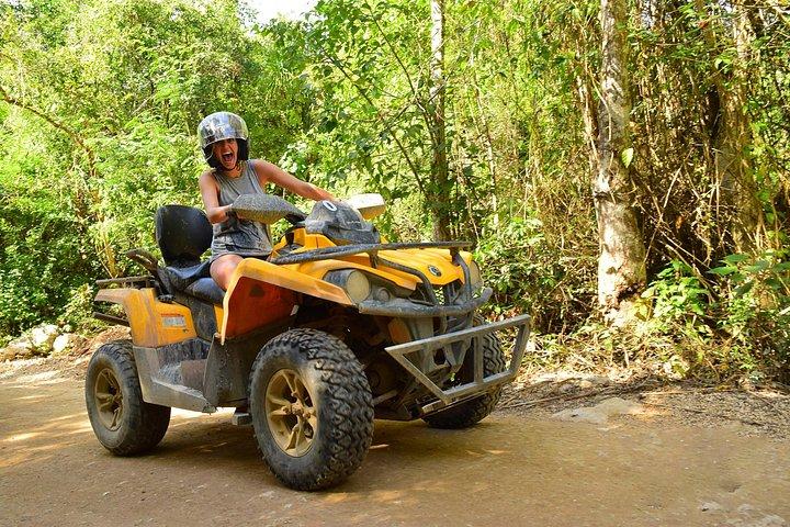 Snorkel & ATV Extreme & Zip Line(shared) Ride from Riviera Maya